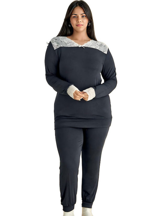 Schlafanzug & Pyjamas für Damen Spitze 4038
