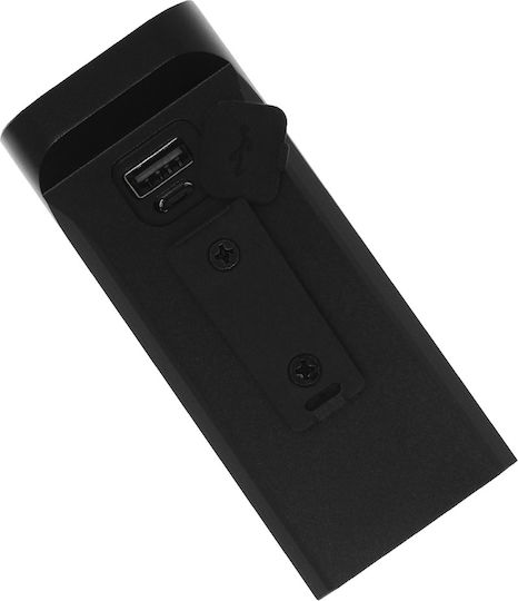 Rechargeable Waterproof Bicycle Led Flashlight Powerbank 4000lm Cool White 6500k 5 Modes Ipx5 Oem