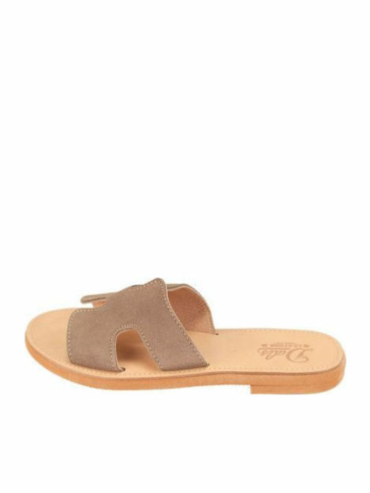 Dalis Leather-σανδάλια Δερμάτινα-ira-202-γκρι