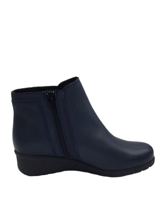 Pepe Menargues Ghete de Piele Albastre 9002