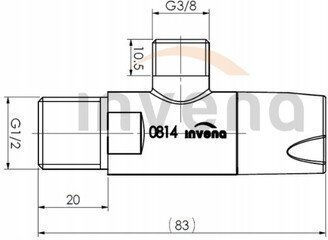 Invena ZW-49-00Z-W Supapă