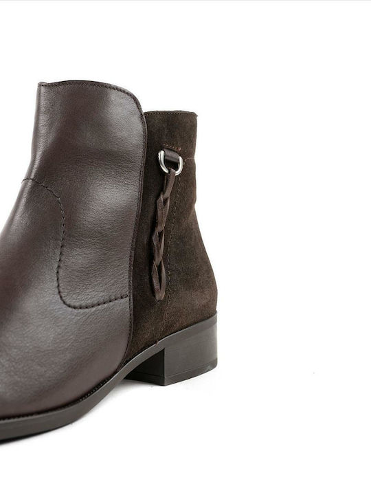 Stiefeletten Damen Leder Zakro Collection 1-748-20526-29 Braun Braun