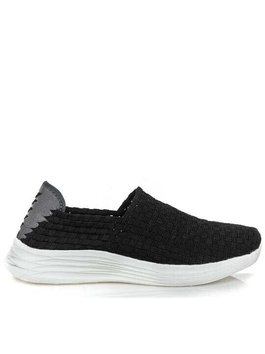 Rock Spring Damen Slip-Ons 906-22009 Schwarz