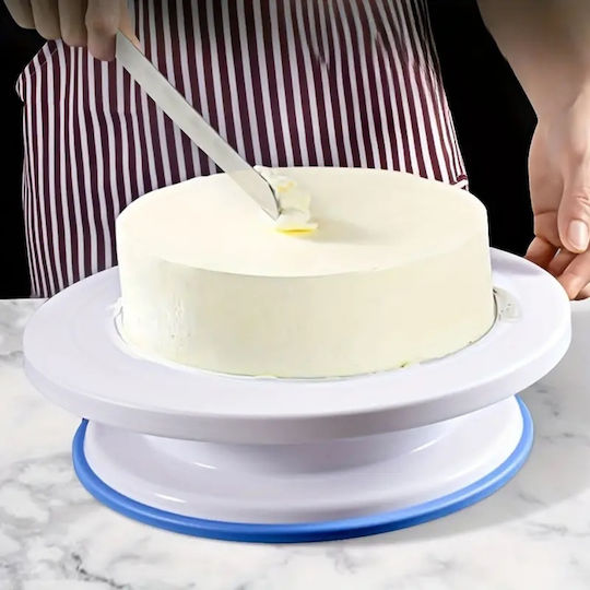 Cake Land Stand de tort Rotativ Plastic 28x28cm 1pcs