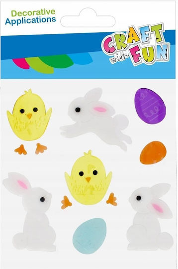 Craft with Fun Aufkleber 12Stück