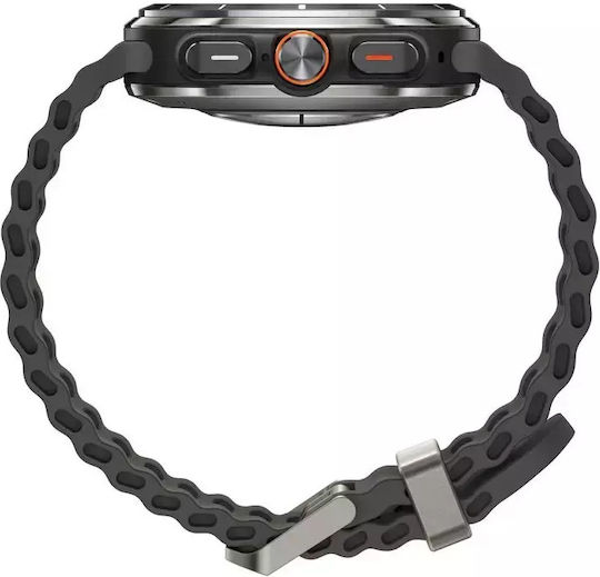 Samsung Galaxy Watch Ultra (2025) Titanium 47mm Waterproof with eSIM and Heart Rate Monitor (Silver)