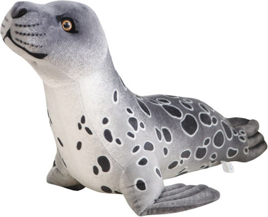 Plush Seal Cuddle Toy Gray 37cm