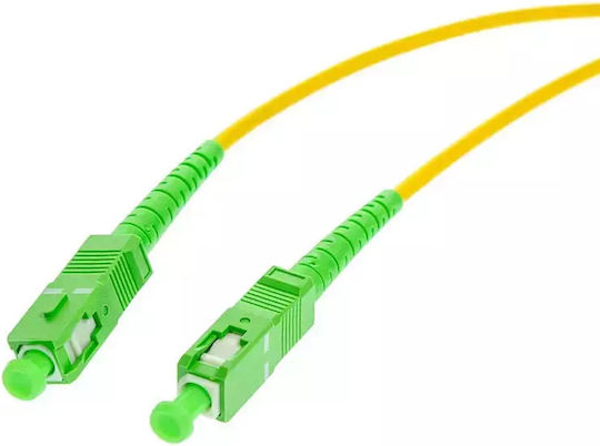 Qoltec Optisches Faser Kabel 7m Gelb