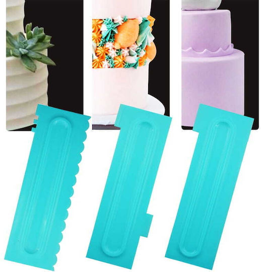 Cake Land Σπάτουλα Ζαχαροπλαστικής 7.1cm 3τμχ