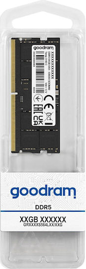 GoodRAM DDR5 με Module 1x32GB και Ταχύτητα 5600 για Laptop