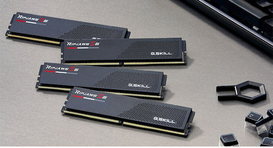 G.Skill Ripjaws S5 DDR5 64GB RAM με 2x32GB Modules και Ταχύτητα 5600 για Desktop
