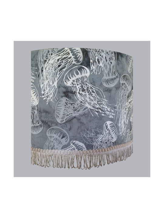 Oxygen Grey Meduse Stehleuchte mit Fassung für Lampe E27 Gray