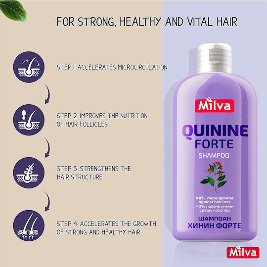 Milva Шампоан against Hair Loss for Добре Hair 1x200ml