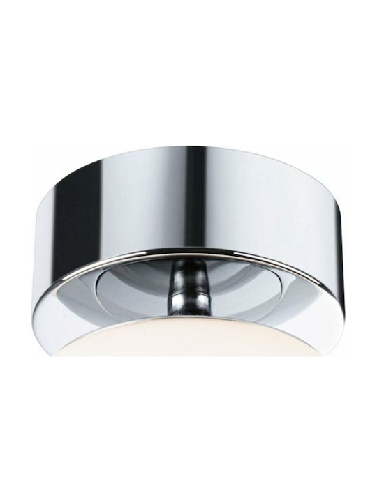 Paulmann Deckenleuchte Badezimmer Silber mit Integrierter LED