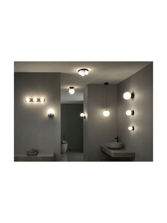 Paulmann Deckenleuchte Badezimmer Schwarz mit Integrierter LED
