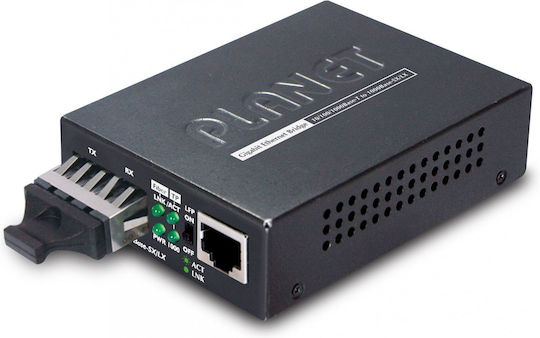 Convertor Media Planet GT-802 10 100 1000Base-T 1000Base-SX SC MM 220/550m GT-802