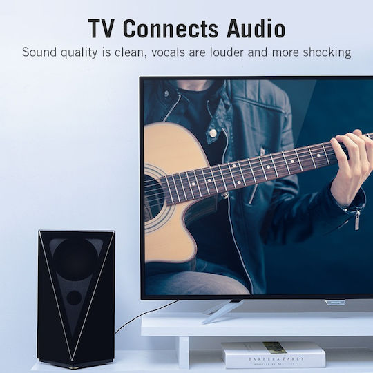 Vention Кабел RCA male - RCA male 1м VAB-R09-B100