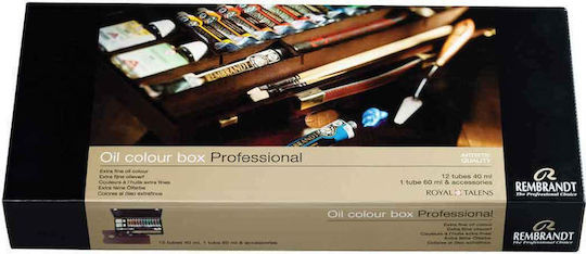 Valiză De Pictură Culori Ulei Professional Box Rembrandt