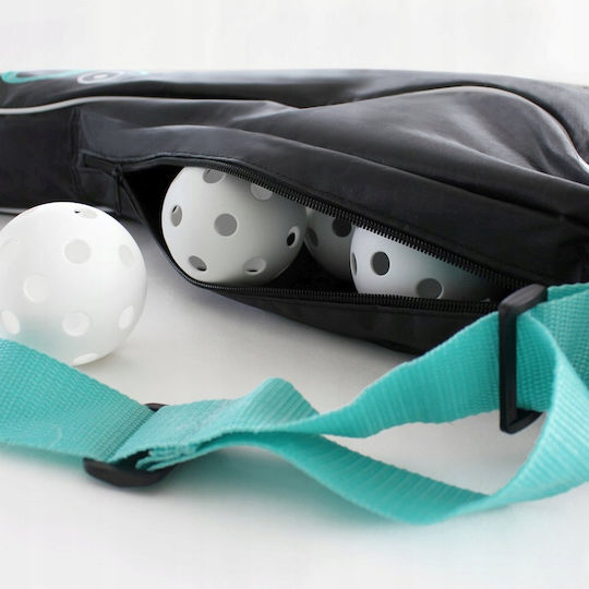 Bag 4 Floorball Sticks Black Solid Durable Kubisport 114 Cm