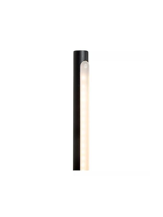 Lucide Lightning Finan LED Floor Lamp with Warm White Light Black