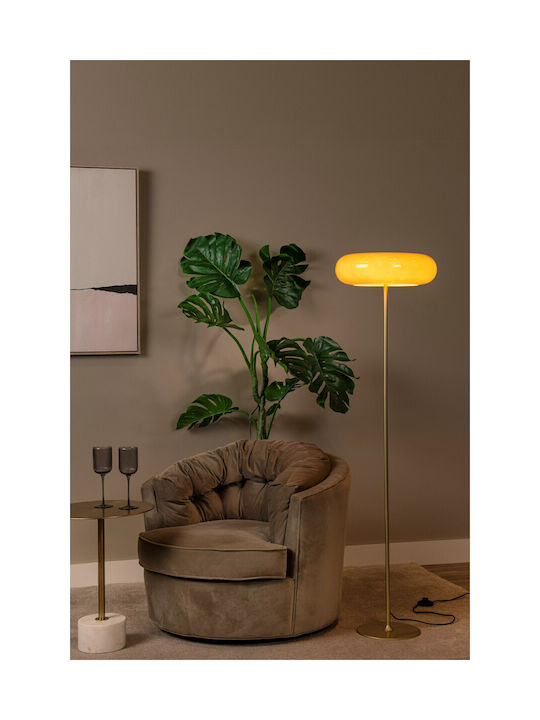 Lucide Lightning Sentino Floor Lamp H150xW40cm. with Socket for Bulb G9 Brown