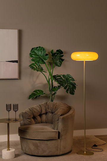Lucide Lightning Sentino Floor Lamp H150xW40cm. with Socket for Bulb G9 Brown