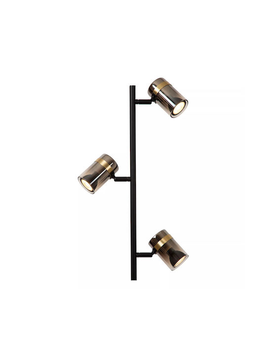 Lucide Lightning Upton Stehleuchte mit Fassung für Lampe GU10 Gray