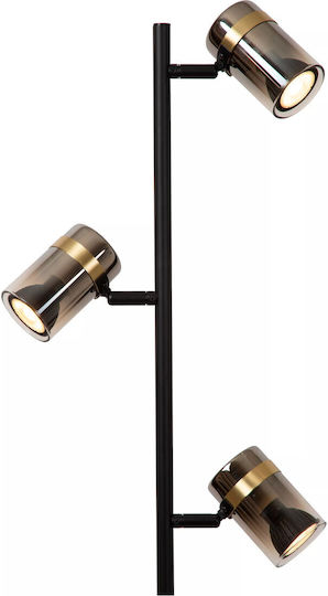 Lucide Lightning Upton Stehleuchte mit Fassung für Lampe GU10 Gray