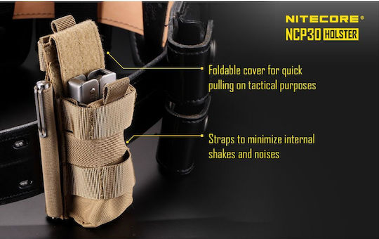 Nitecore Taschenlampenzubehör Ncp30b Schwarze Halterung