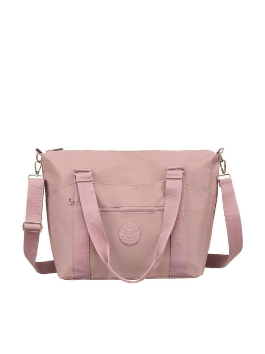 Large Women's Shopper Bag Made Nylon Fabric Lumarko