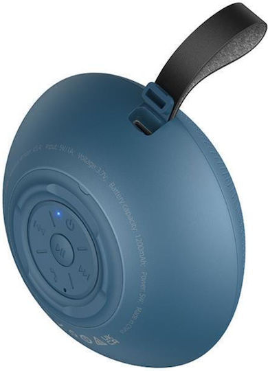 Borofone BR48 Ηχείο Bluetooth 5W με Διάρκεια Μπαταρίας έως 5 ώρες Μπλε