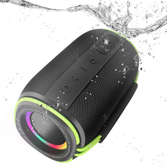 Wiwu Thunder H5 Ηχείο Bluetooth 15W με Διάρκεια Μπαταρίας έως 8 ώρες Μαύρο