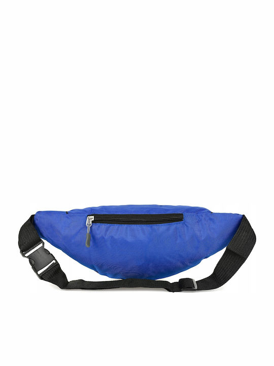 Leather Belt Bag Silver