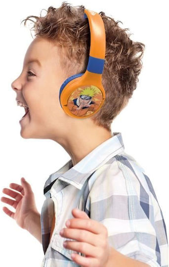Lexibook Naruto Ασύρματα / Ενσύρματα Παιδικά On Ear Ακουστικά Πορτοκαλί