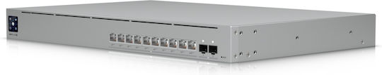 Ubiquiti Pro XG 10 PoE Managed L3 PoE+ Switch with 10 Ethernet Ports and 2 SFP Ports