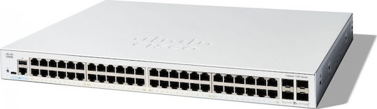 Cisco Catalyst C1200-24FP-4X Managed L2 / L3 PoE++ Switch with 24 Ethernet Ports and 4 SFP Ports