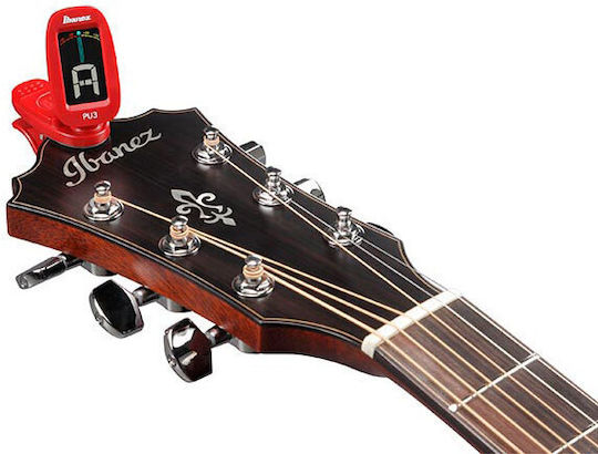 Ibanez Chromatic Tuner PU3 in Red Colour