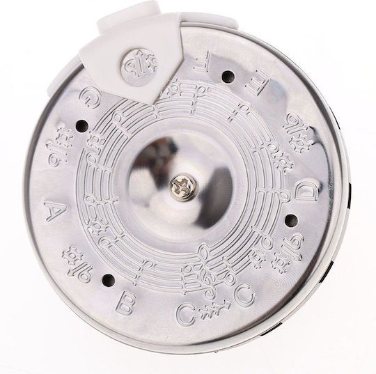 Alice Music Chromatisch Stimmgabeln/Stimmpfeifen A003AP PC-C in Silber Farbe