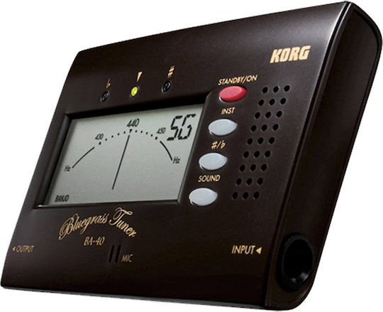 Korg Tuner BA-40 în Culoare Negru