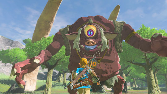 The Legend of Zelda Breath of the Wild Switch Game