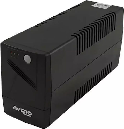 A-LAN Alantec UPS Line-Interactive 1000VA 600W με 2 Schuko Πρίζες
