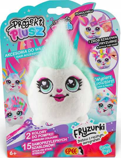 Project Plus Plush Hairstyle Maskottchen Set Handgehaltene Airbrush-Nebel