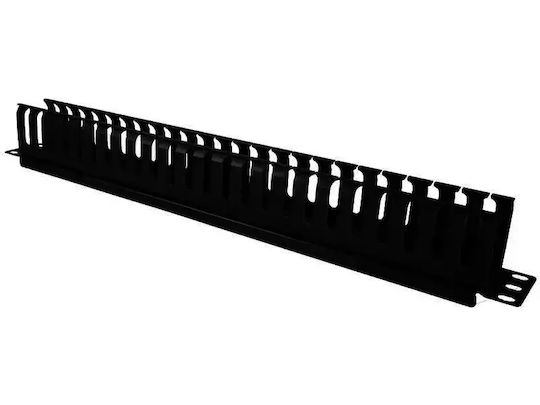 A-LAN Panou Patch pentru Rack 1U 19" 24 Porturi Negru