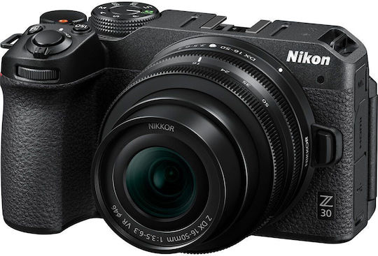Nikon Z 30 Mirrorless Camera Kit (Z DX 16-50mm F3.5-6.3 VR + Z DX 50-250mm F4.5-6.3 VR) Black