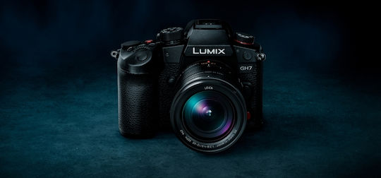 Panasonic Lumix GH7 Mirrorless Φωτογραφική Μηχανή Body Μαύρη