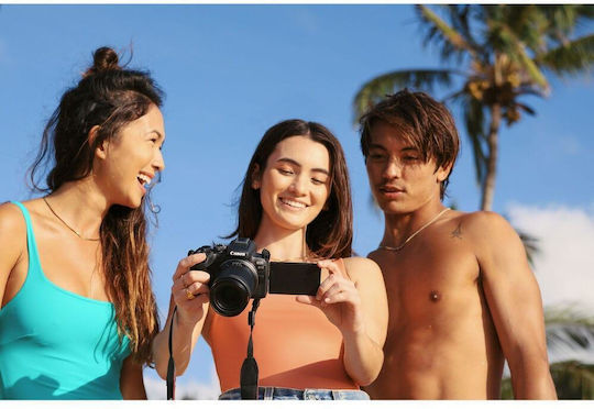 Canon EOS R10 Mirrorless Φωτογραφική Μηχανή Body Μαύρη
