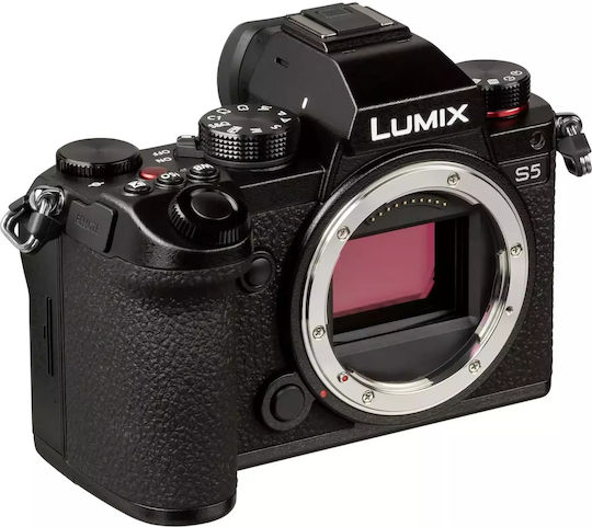 Panasonic Lumix S5 Mirrorless Φωτογραφική Μηχανή Body Μαύρη