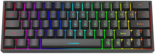 Marvo KG955 Shogo 63 Ασύρματο Gaming Μηχανικό Πληκτρολόγιο 60% με Custom διακόπτες και RGB φωτισμό (Αγγλικό US)