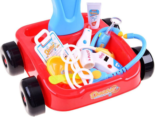 Set de Joacă Doctor Ramiz Ekg Stetoscop Seringă Termometru Multicolor