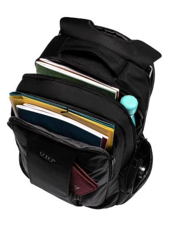 Polo Charger School Backpack Junior High-High School Black with Water Bottle Holder 25lt 2026